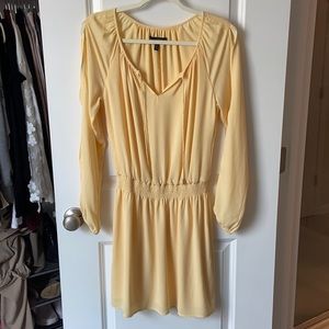 White House Black Market Yellow dress size 2
